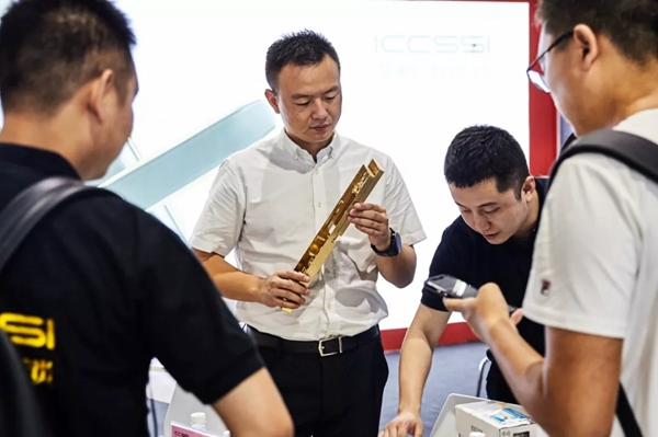 ICCSSI艾棲智能鎖展位火爆廣州建博會